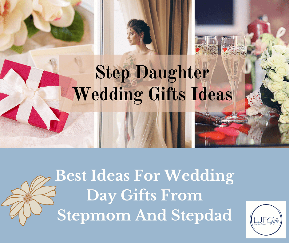 Gift for step daughter on hot sale wedding day