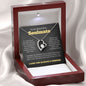 To My Beautiful Soulmate - If I'm Ever Not Here Forever Love Necklace