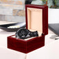 Father Of The groom Gift From Bride - Engraved Watch New