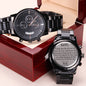 Custom Engraved Mens Watch - Brody Merrill's Order
