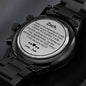 Custom Engraved Mens Watch - Jodi's Order