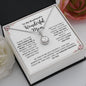 To My Boyfriend’s Mom - Thank You For Welcoming Me Into Your Home & Heart Eternal Necklace