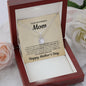To My Boyfriend’s Mom - Happy Mother’s Day 2 Eternal Necklace