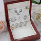 To My Boyfriend’s Mom -Thank You For Raising The Man Of My Dreams Eternal Necklace