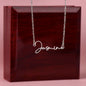 Class of 2023 Graduation Gift -  Signature Name Necklace