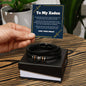 To My Xaden Love You Forever Leather Bracelet
