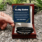 To My Xaden Love You Forever Leather Bracelet