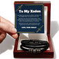 To My Xaden Love You Forever Leather Bracelet