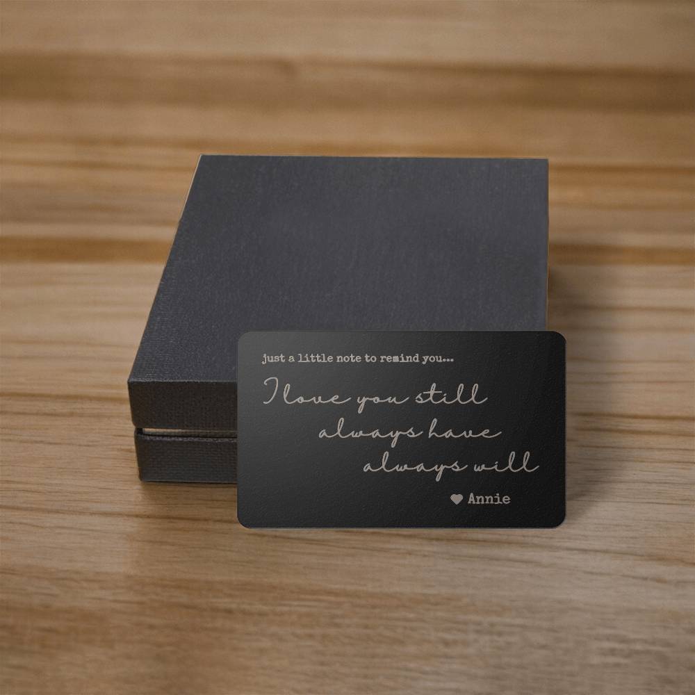Personalized Metal Card Wallet