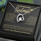 To My Beautiful Soulmate - If I Could Give You One Thing In Life Forever Love Necklace