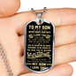 To My Son - The Proudest Moment Love Dad