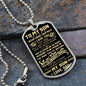 To My Son - The Proudest Moment Love Dad
