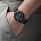 Black Chronograph Watch - Father of Bride Gift From Bride