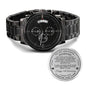 10 Year Anniversary Gift For Husband, 10th Anniversary Gifts For Him, Custom Watch Wedding Anniversary Gift