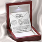 To My Caring Mom - I Am Forever Grateful 2 Forever Love Necklace