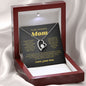 To My Amazing Mom - I Am Forever Grateful 3 Forever Love Necklace
