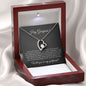 Will You Be My Girlfriend - Forever Love Necklace