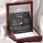 To My Beautiful Wife - You Mean Everything To Me - Forever Love Necklace
