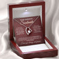 To My Gorgeous Soulmate - In Your Heart I Have Found My Love - Forever Love Necklace