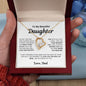To My Beautiful Daughter - I will Protect You With All That I Have Forever Love Necklace