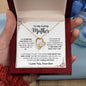 To My Caring Mom - I Am Forever Grateful 2 Forever Love Necklace