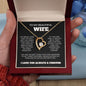 To My Beautiful Wife - My Dream Came True - Forever Love Necklace