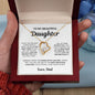 To My Beautiful Daughter -You Will Be One Of The Most Beautiful Chapters Forever Love Necklace