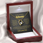 To My Amazing Mom - I Am Forever Grateful 3 Forever Love Necklace