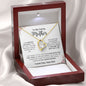 To My Caring Mom - I Am Forever Grateful 2 Forever Love Necklace