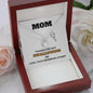 Funny Gag Gift For Mom - Thanks For Not Swallowing Me Eternal Love Necklace