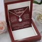 To My Gorgeous Soulmate - If I had One Wish - Eternal Love Necklace