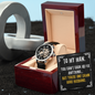 Gift For Husband Openwork Watch