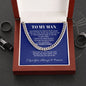 To My Man - Cuban Link Chain