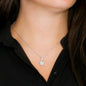 To My Bonus Daughter - Gift Of Life Alluring Necklace