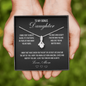 To My Bonus Daughter - Gift Of Life Alluring Necklace