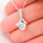 To My Bonus Daughter - Gift Of Life Alluring Necklace
