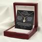 To My Bonus Daughter - Gift Of Life Alluring Necklace
