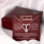 To My Gorgeous Soulmate - In Your Heart I Have Found My Love - Alluring Beauty Necklace