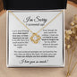 I'm sorry I screwed Up - Love Knot Necklace