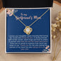 To My Girlfriend's Mom - Love Knot Necklace