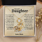 To My Daughter - Proud Of You Love Mom Love Knot
