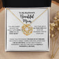 To My Boyfriend’s Mom - You Gave Me A Man 2 Love Knot Necklace