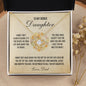 To My Bonus Daughter - Life Gave Me The Gift Of You Necklace