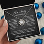 Apology Gift - Love Knot Necklace