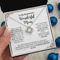 To My Boyfriend’s Mom - Thank You For Welcoming Me Into Your Home & Heart Love Knot Necklace