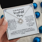 To My Boyfriend’s Mom - Thank You For Welcoming Me Into Your Home & Heart 2 Love Knot Necklace