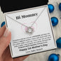 Personalized 1st Mother’s Day Gift - Love Knot Necklace