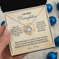 To My Bonus Daughter - Life Gave Me The Gift Of You Necklace
