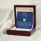 To My Beautiful Wife Happy Mother's Day - Love Knot Necklace