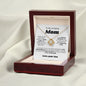 To My Amazing Mom - I Am Forever Grateful Love Knot Necklace
